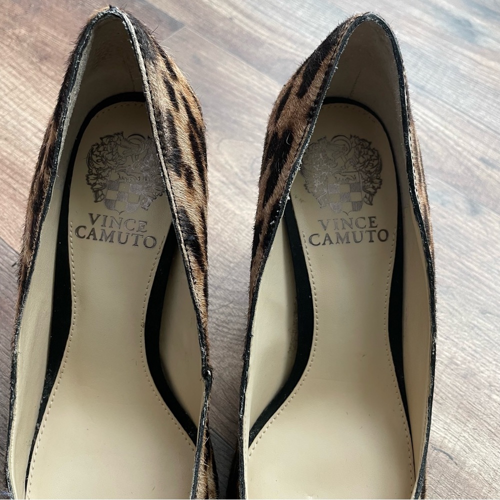 Vince Camuto Leopard-Pattern Pointed Toe Pumps - … - image 4